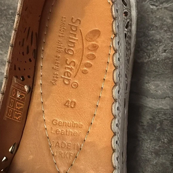 SPRING STEP BRANDAL SHOE. W’s 40 - Picture 9 of 9